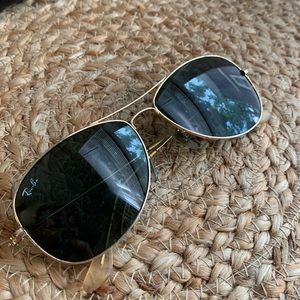 Ray Ban Aviators - USED; not perfect